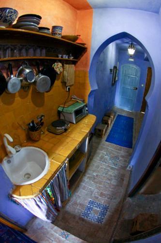 Dar El Moualim Leilighet Chefchaouen Rom bilde